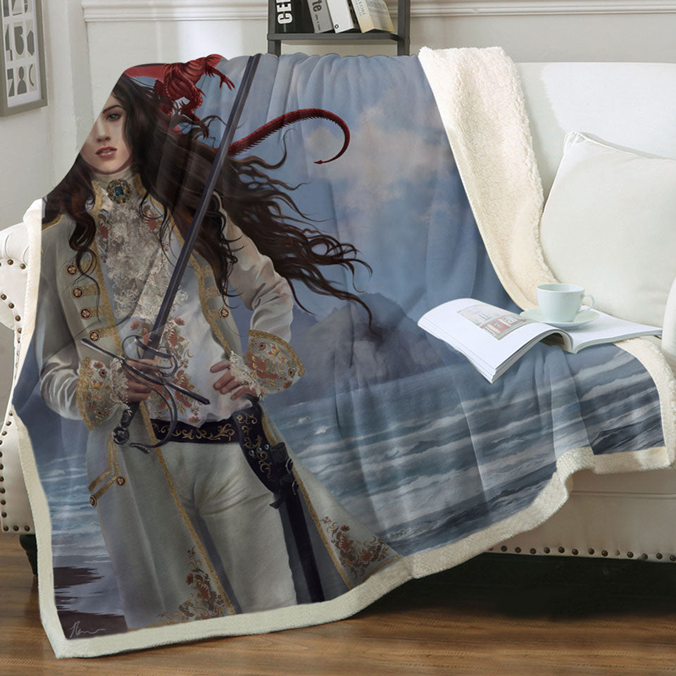 products/Fantasy-Art-Beautiful-Pirate-Girl-Throw-Blanket