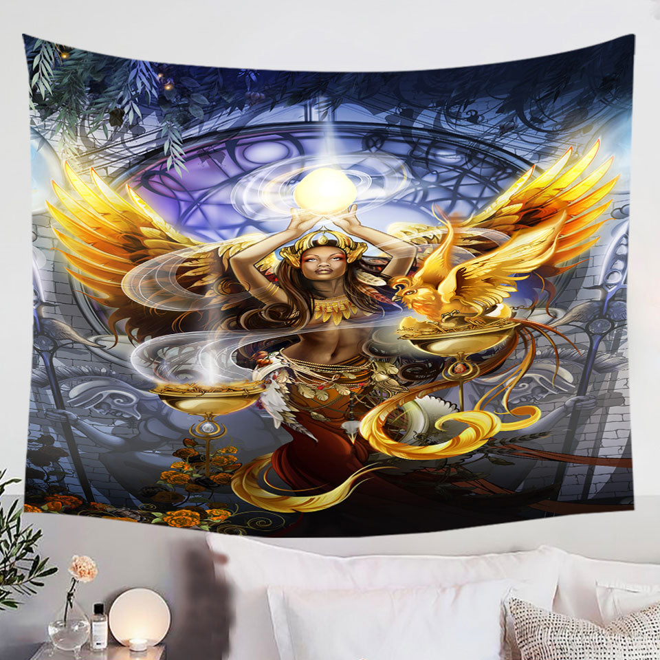 Fantasy-Art-Beautiful-Woman-Angel-Wall-Decor