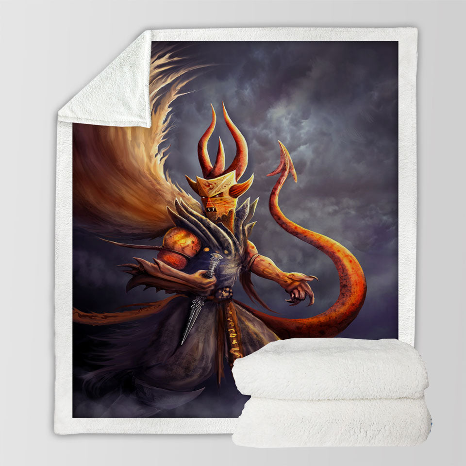 products/Fantasy-Art-Berit-of-Abolition-Scary-Demon-Throw-Blanket