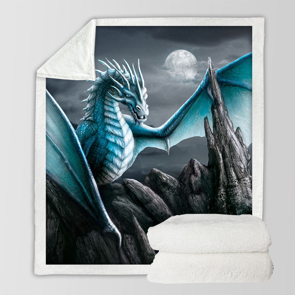 products/Fantasy-Art-Cameron-Ice-Blue-Dragon-Sherpa-Blanket