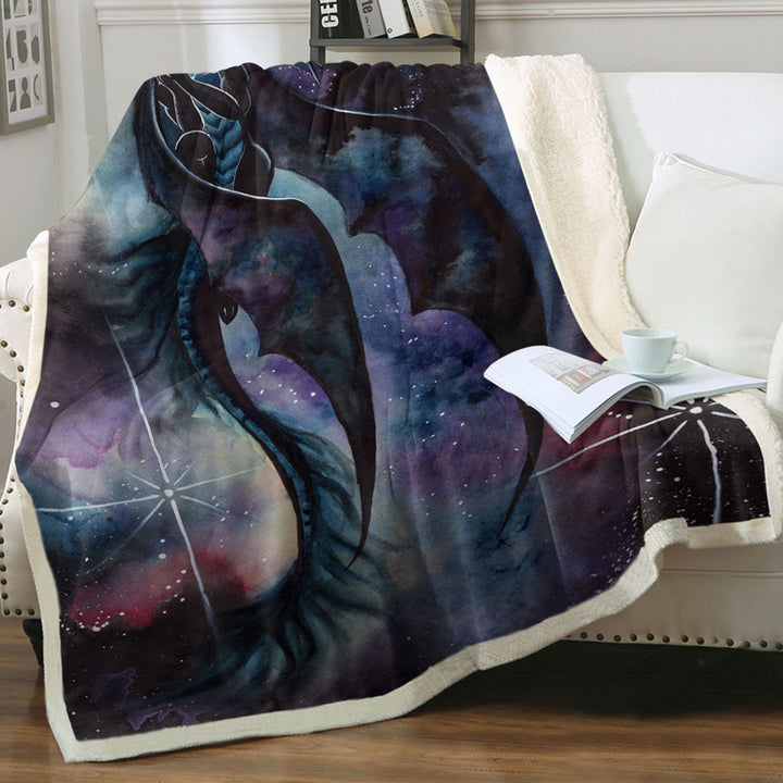 products/Fantasy-Art-Carried-by-Darkness-Space-Dragon-Throws-on-Sale