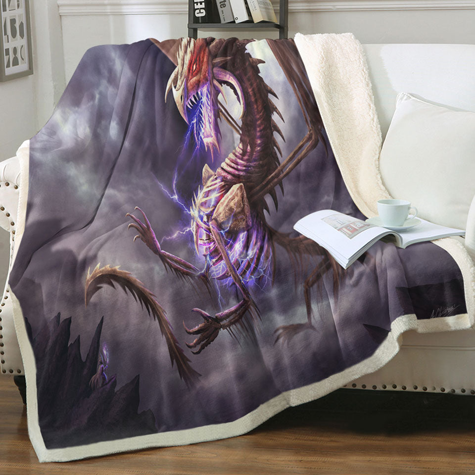products/Fantasy-Art-Cool-Bone-Dragon-Throw-Blanket