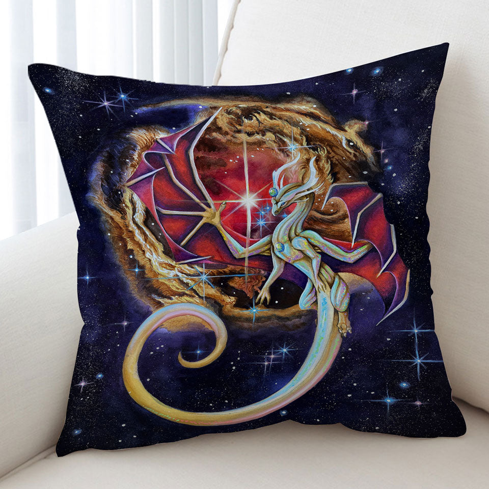 Fantasy Art Dragon Cushions Echoes of Light