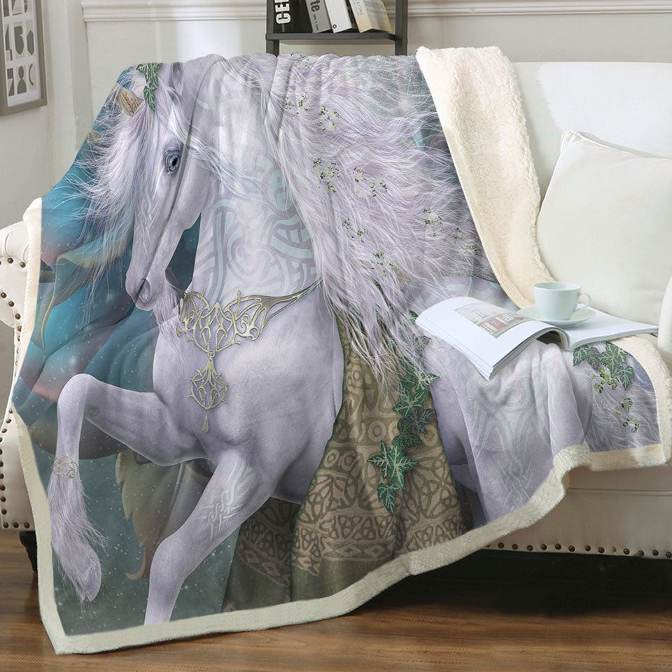 products/Fantasy-Art-Magical-White-Unicorn-Throws