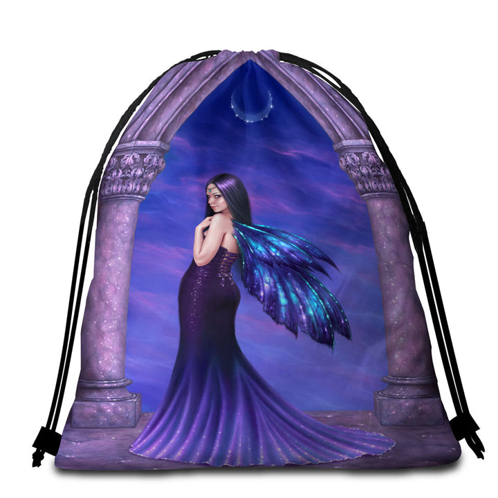 Fantasy Art Mystique Mysterious Beautiful Fairy Beach Towel Pack