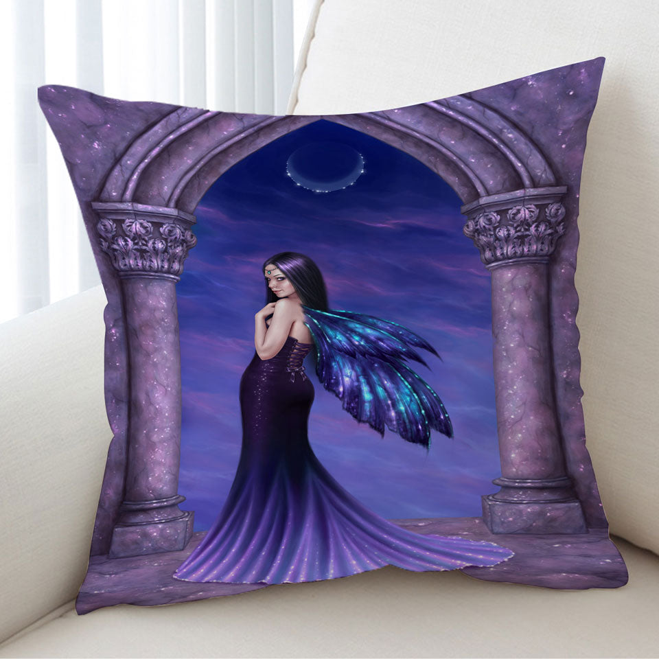 Fantasy Art Mystique Mysterious Beautiful Fairy Cushion Cover