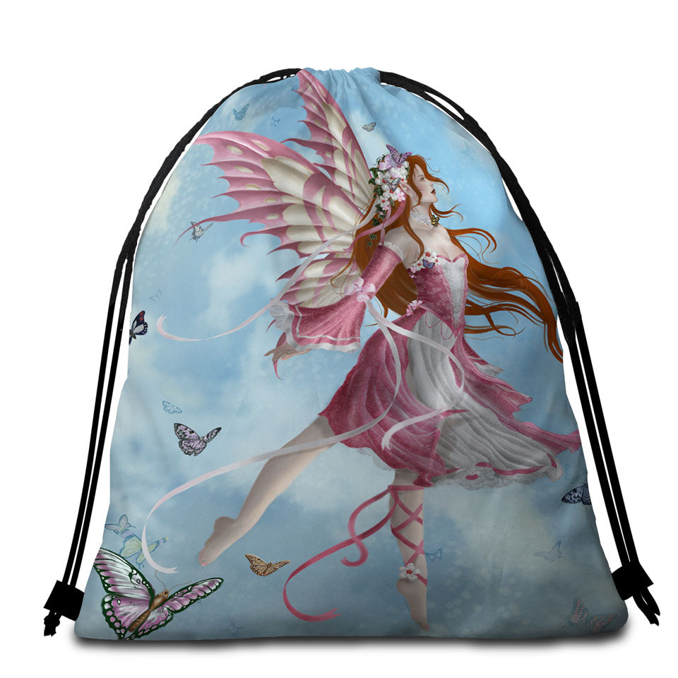 Cool Art the Catch of Beautiful Mermaid Beach Bag for Towel