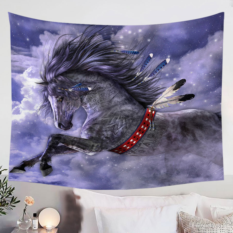 Fantasy-Art-Wall-Decor-Spirit-Horse-in-the-Clouds