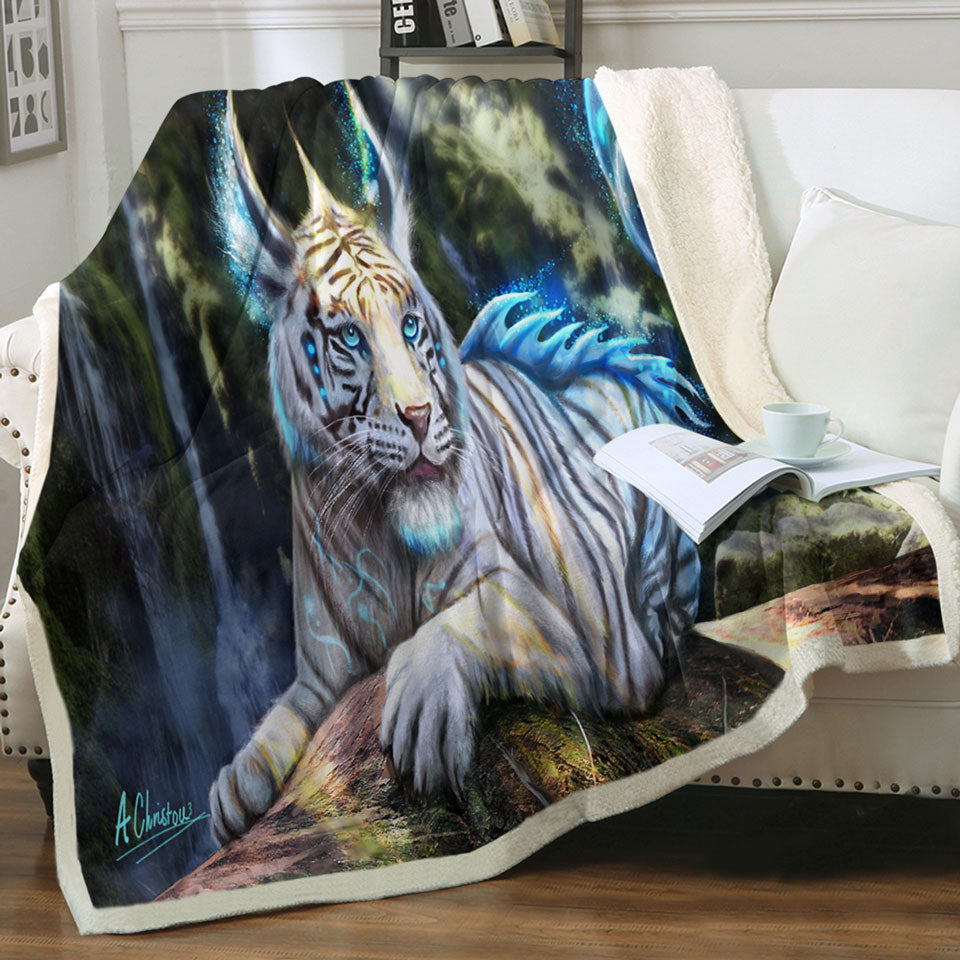 products/Fantasy-Art-White-Nero-Tiger-Throw-Blanket