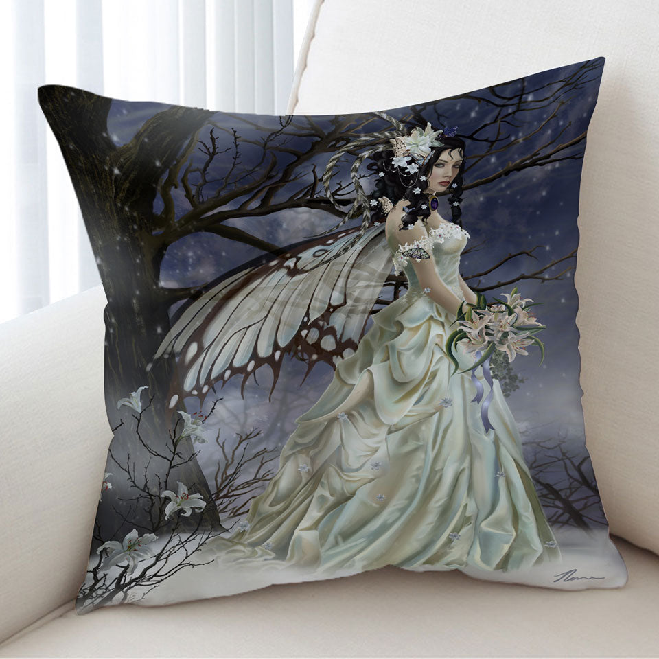 Fantasy Art the Exciting Mist Bride Fairy Cushion