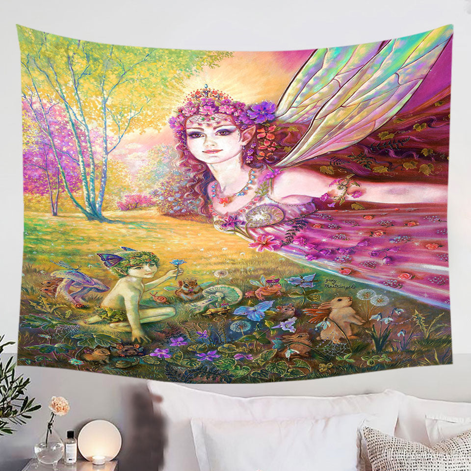 Fantasy-Art-the-Fairy-Tale-Forest-Tapestry-Wall-Decor