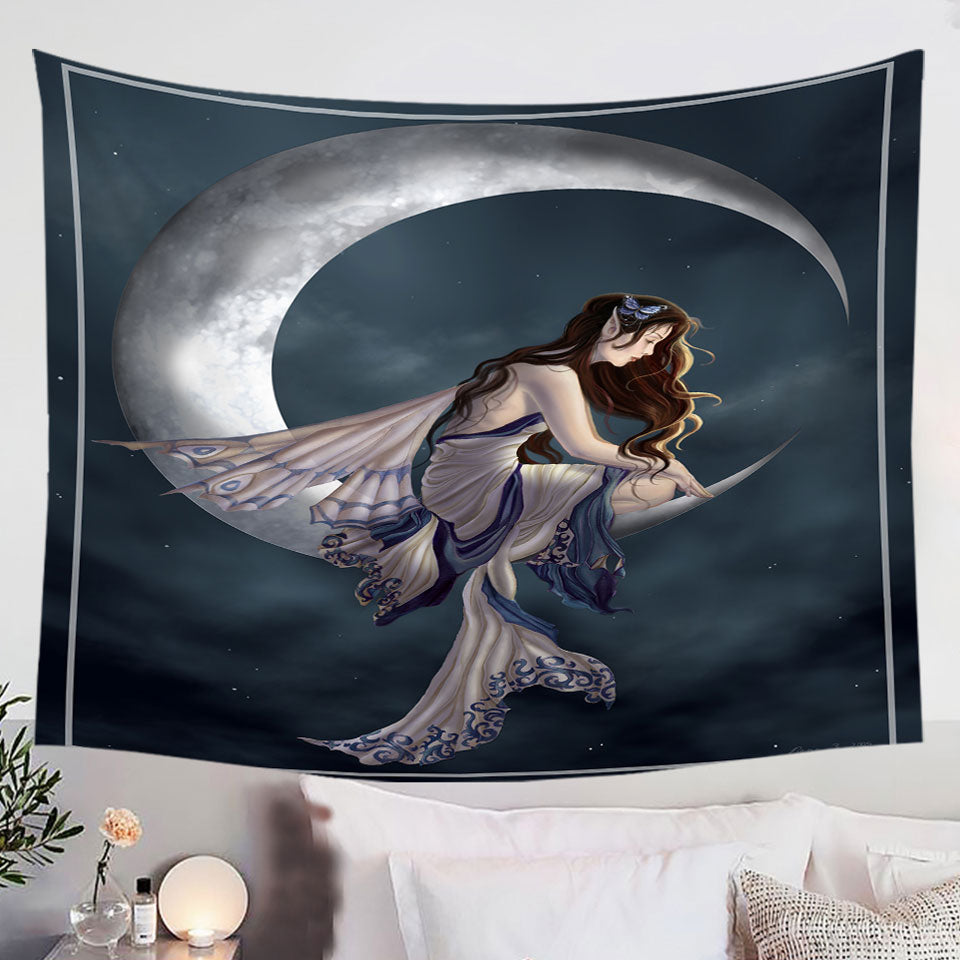 Fantasy-Art-the-Lovely-Moon-Fairy-Wall-Decor-Prints