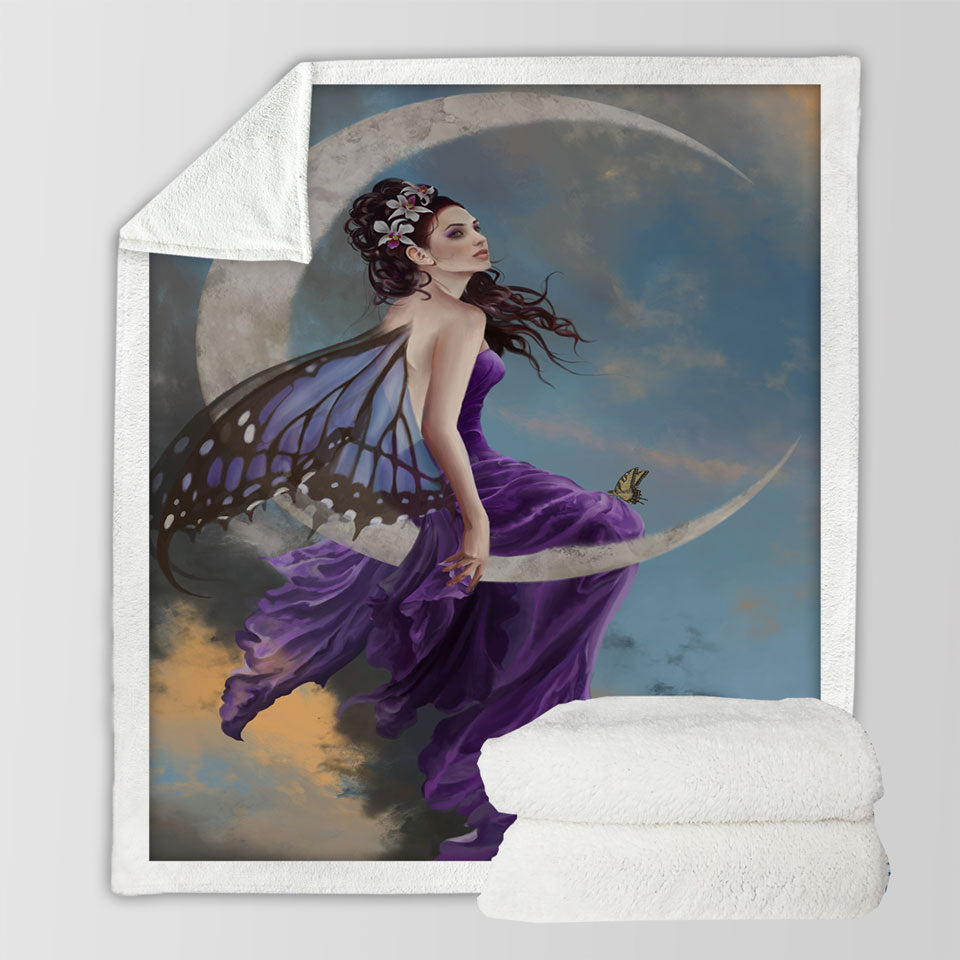 products/Fantasy-Art-the-Pretty-Purple-Moon-Fairy-Throws