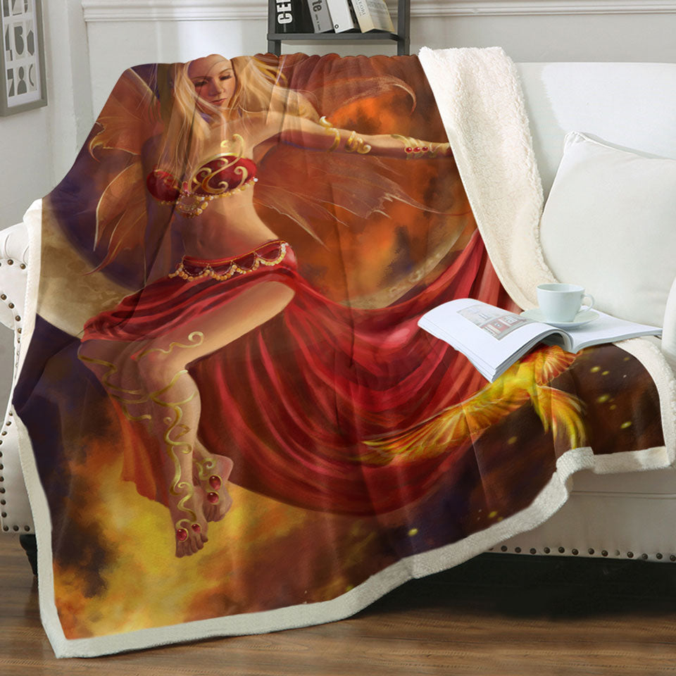 products/Fantasy-Art-the-Red-Fire-Moon-Fairy-Throw-Blanket