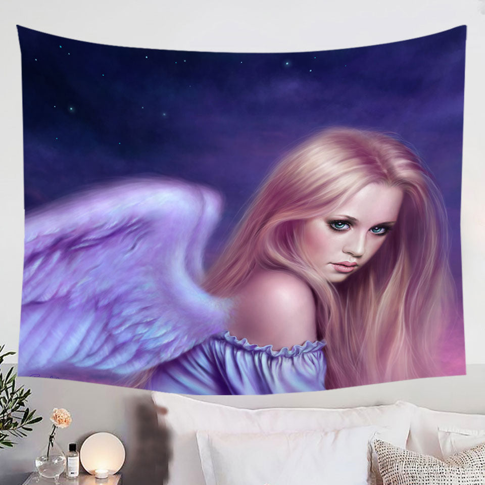Fantasy-Drawing-Seraphina-the-Beautiful-Angel-Tapestry