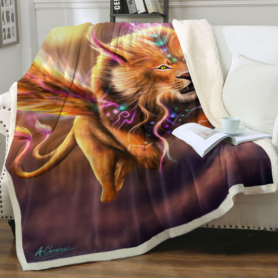 products/Fantasy-Fine-Art-Venetian-Lion-Throw-Blanket