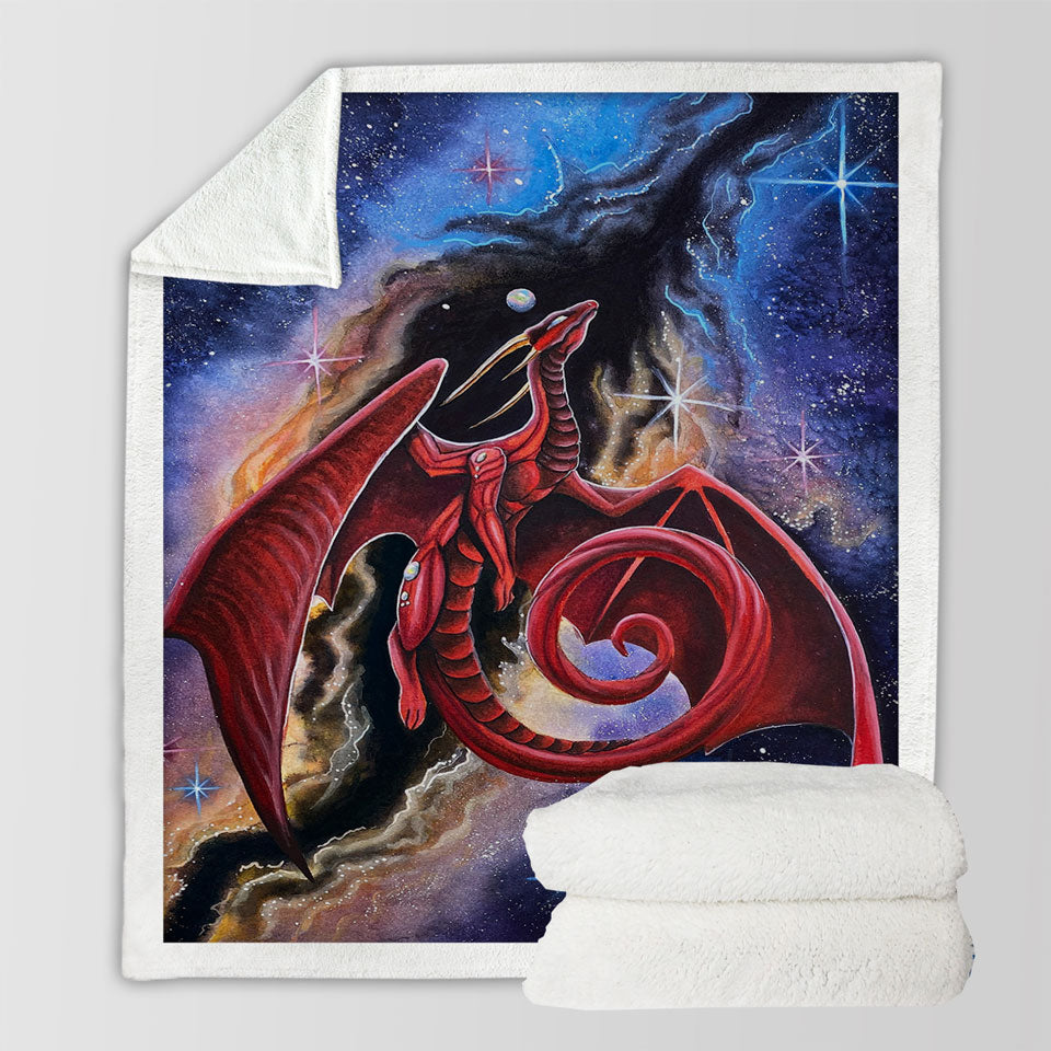products/Fantasy-Space-Throws-Red-Dragon-Art-Watcher-at-the-Divine