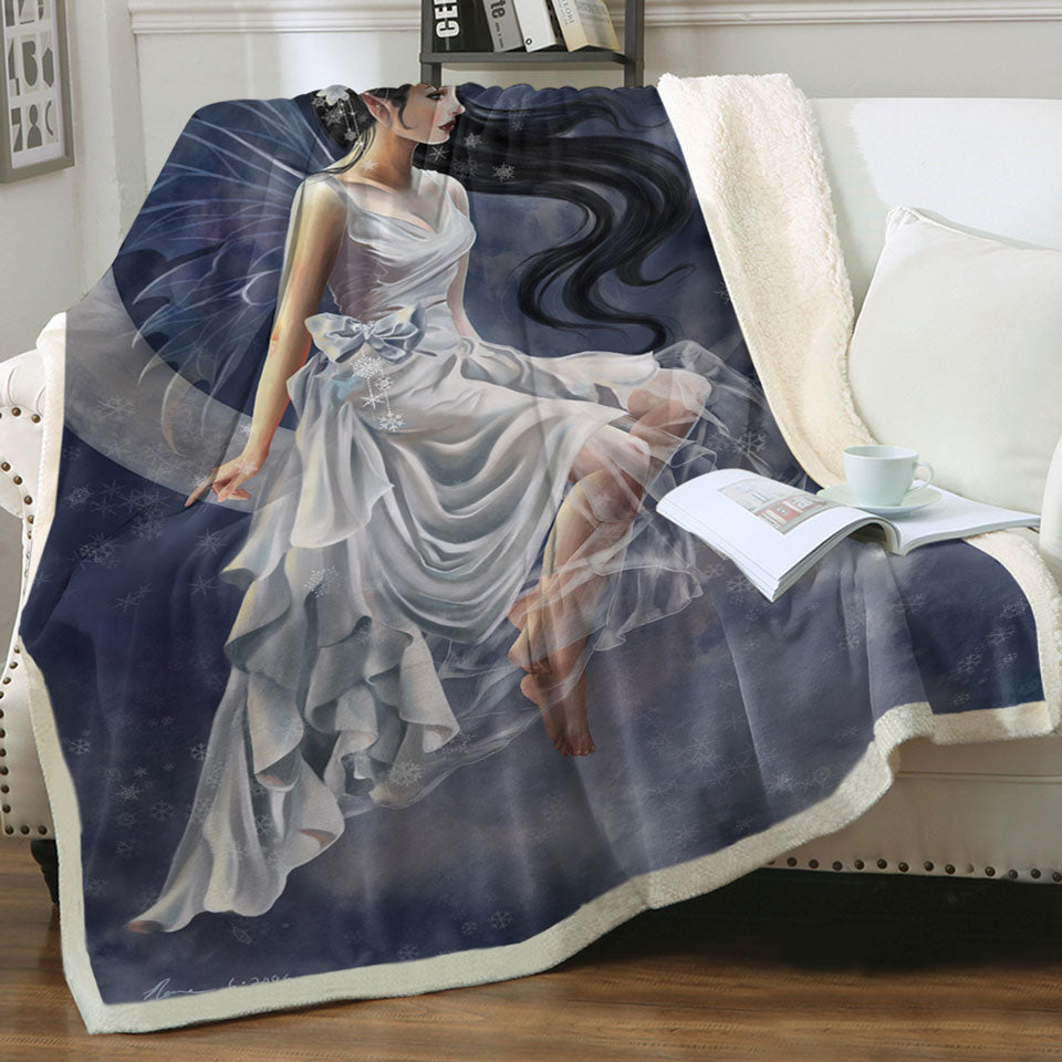 products/Fantasy-Throw-Blanket-Art-Moon-and-the-Beautiful-Frost-Fairy