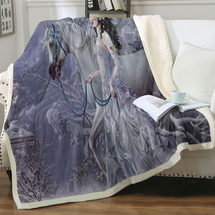 products/Fantasy-Throw-Blanket-Horse-Owls-and-the-Winter-Wings-Fairy