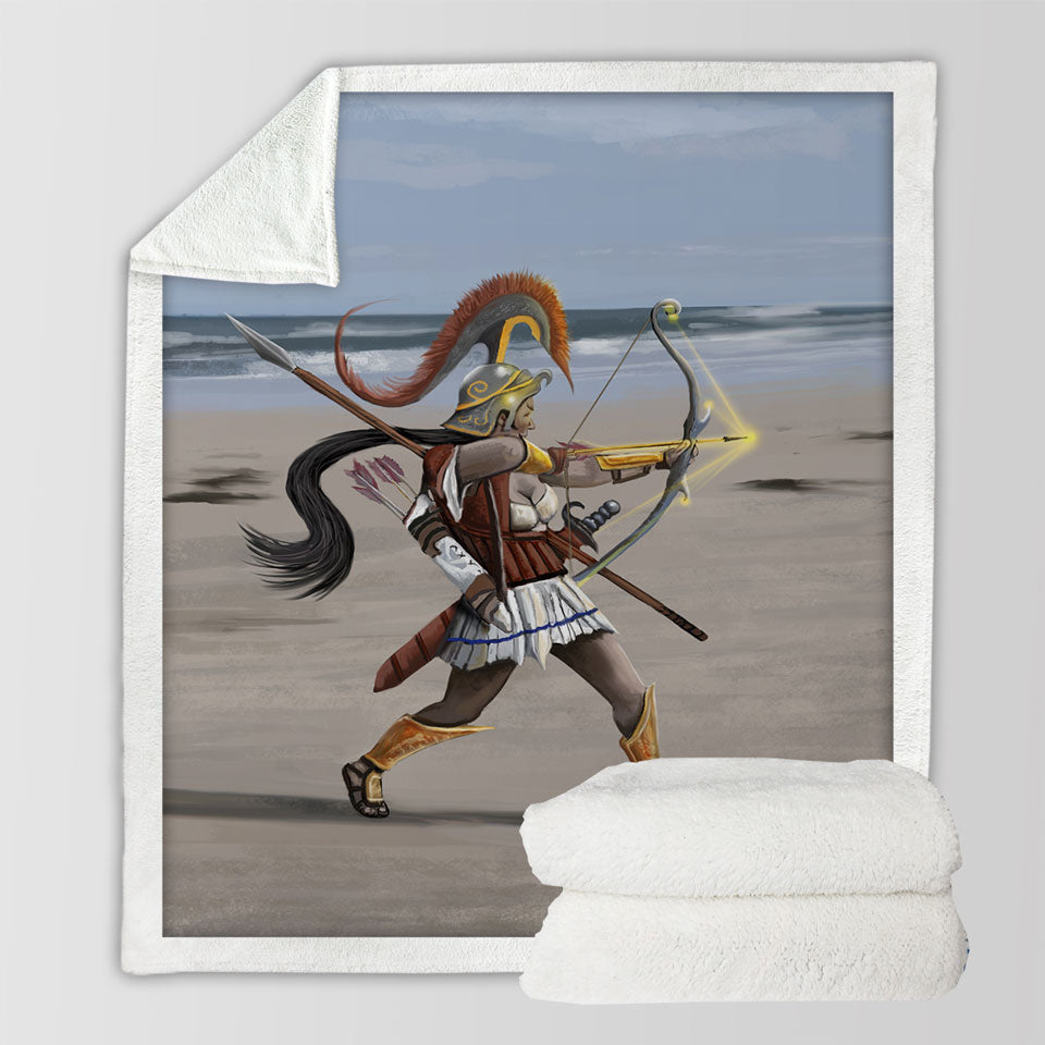 products/Fantasy-Throw-Blankets-Beach-Cool-Archer-Warrior