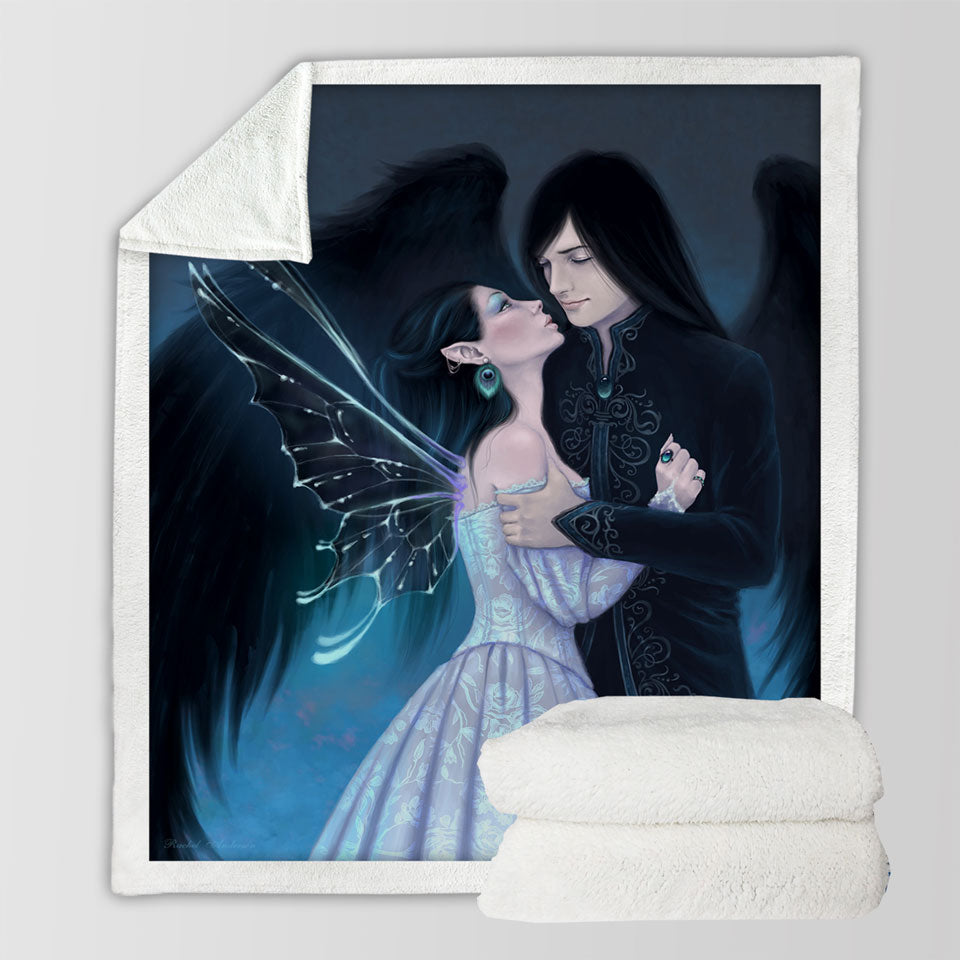 products/Fantasy-Throws-Art-Lovers-Dark-Angel-and-Sapphire-Fairy