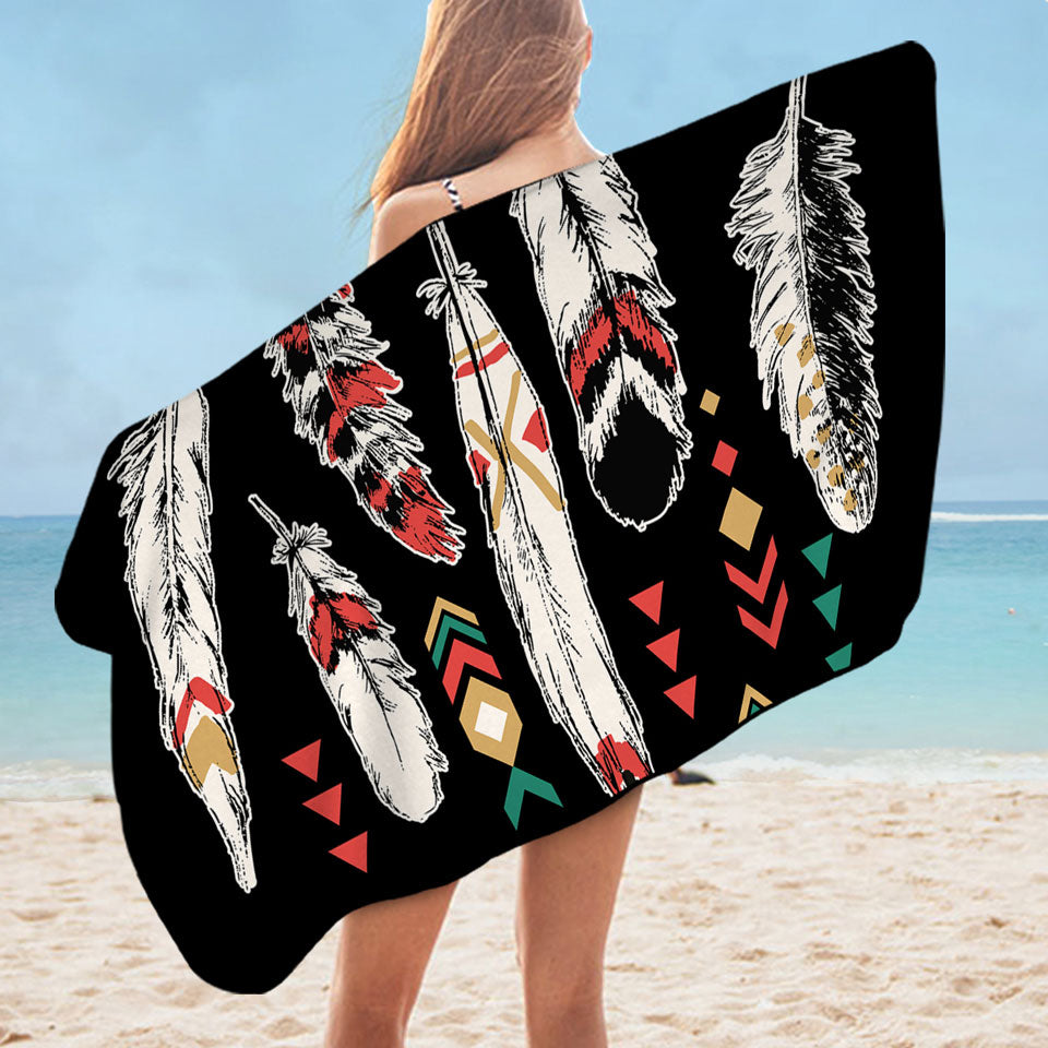 Feathers Pool Towel
