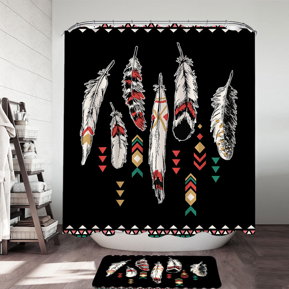 Feathers Shower Curtain