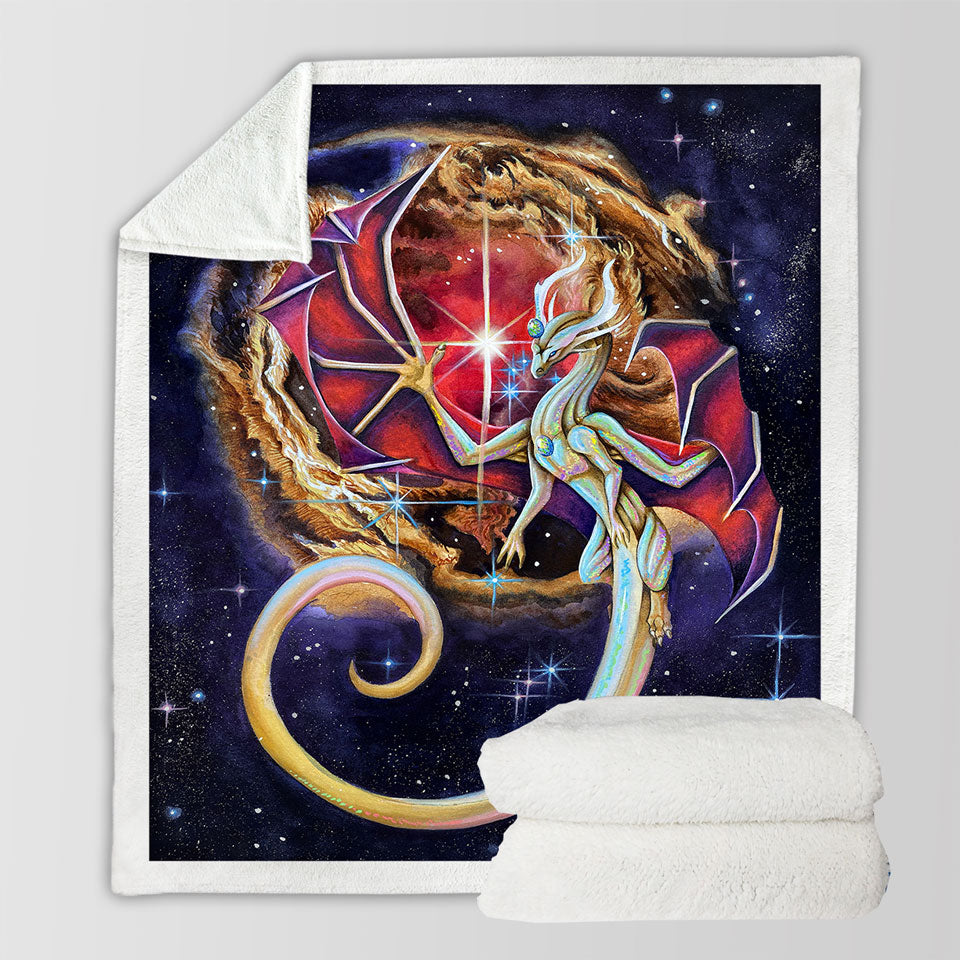 products/Fleece-Blankets-Fantasy-Art-Dragon-Echoes-of-Light