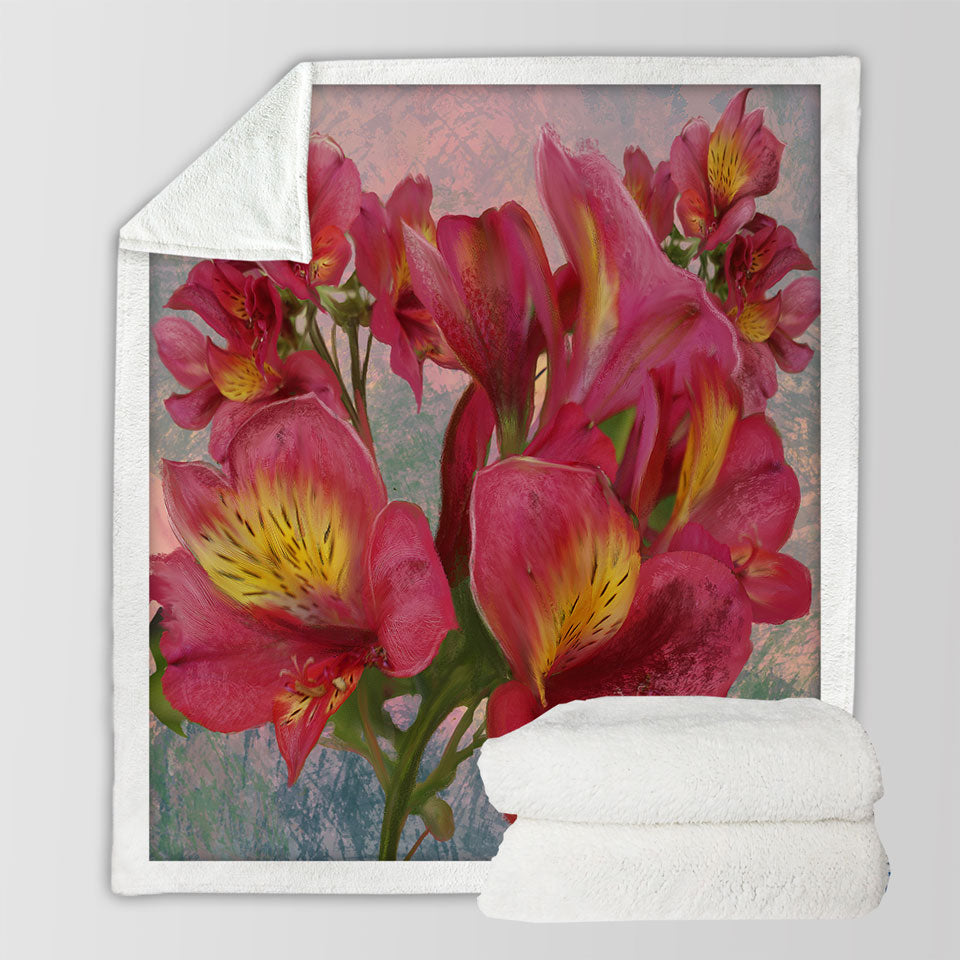 products/Floral-Art-Pink-Orchid-Throw-Blanket