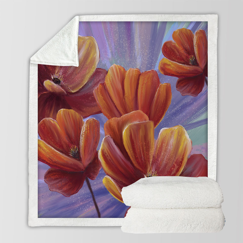 products/Floral-Blankets-Art-the-Bloom-of-the-Poppy