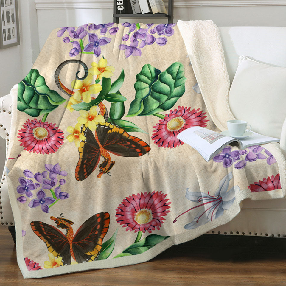 products/Floral-Butterflies-Dragons-Couch-Throws