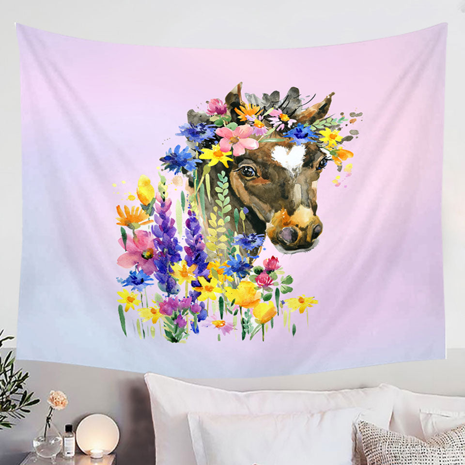 Football Tapestry with Player