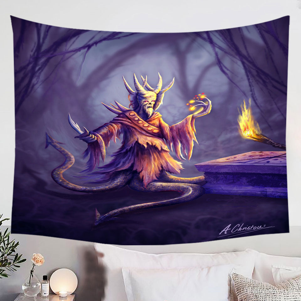 Frightening-Fantasy-Art-Wall-Decor-Lord-Altis-the-Monster