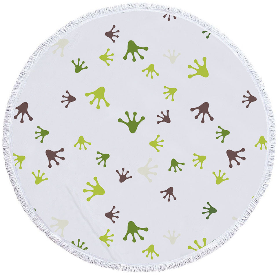 Frog Beach Towels for Kids