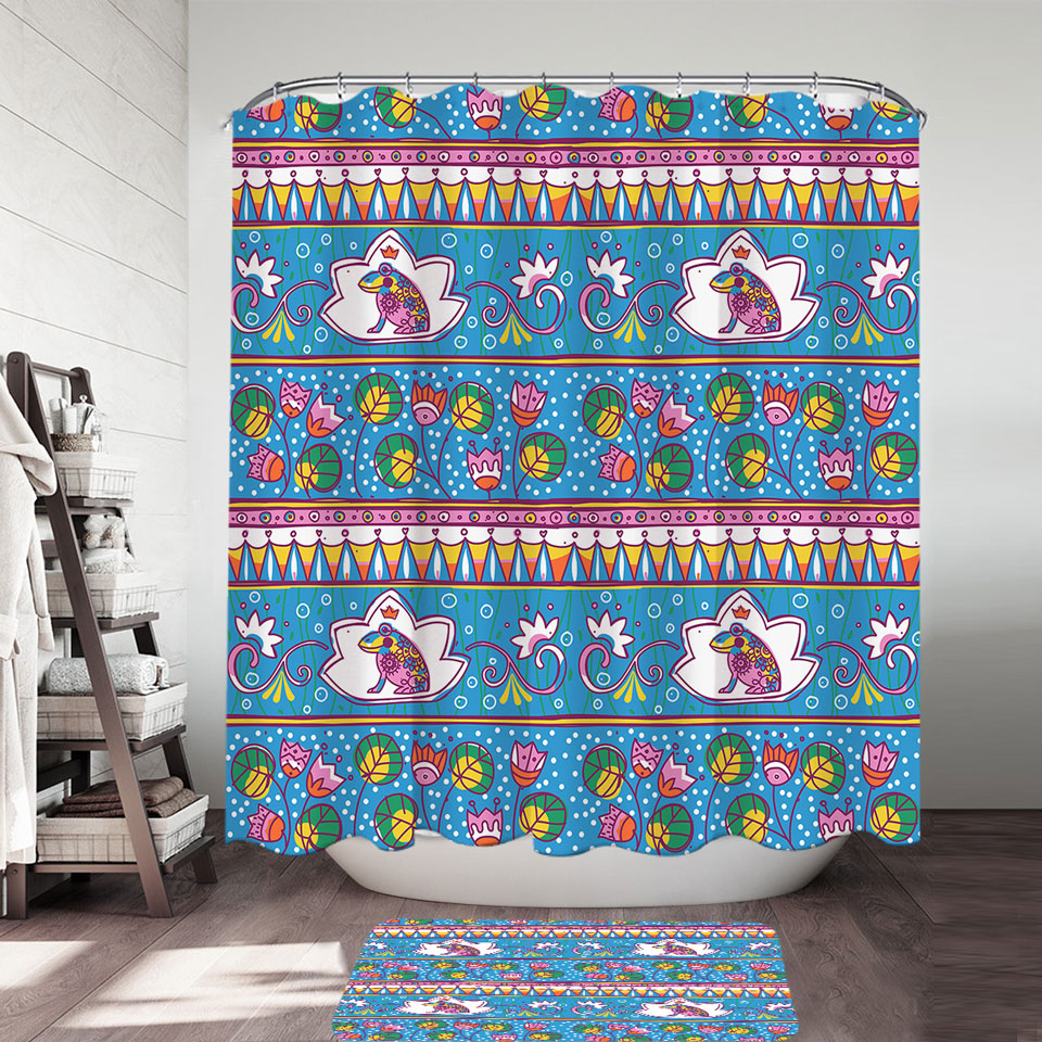 Frog Shower Curtains