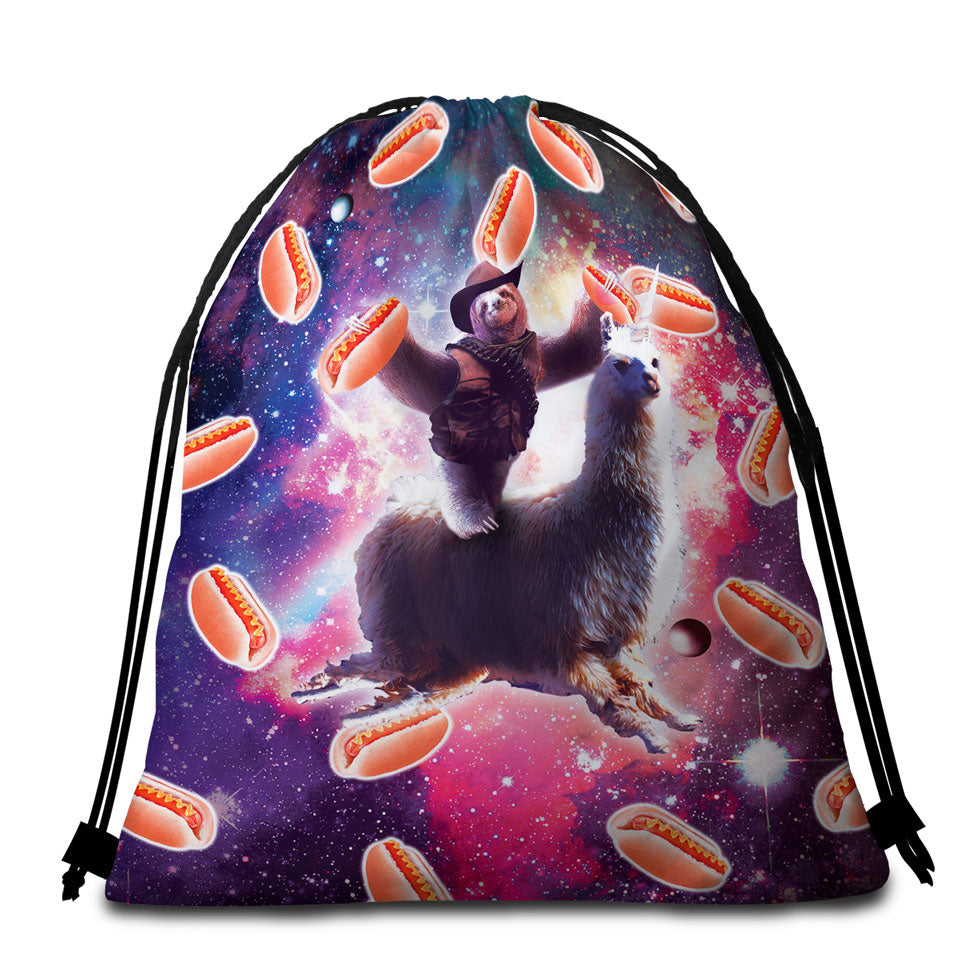 Impressive Beach Bags and Towels Native American War Bonnet Horse