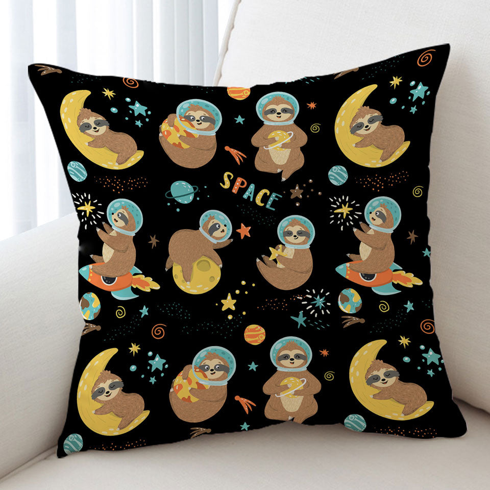 Funny Cool Sloth Cushion Covers