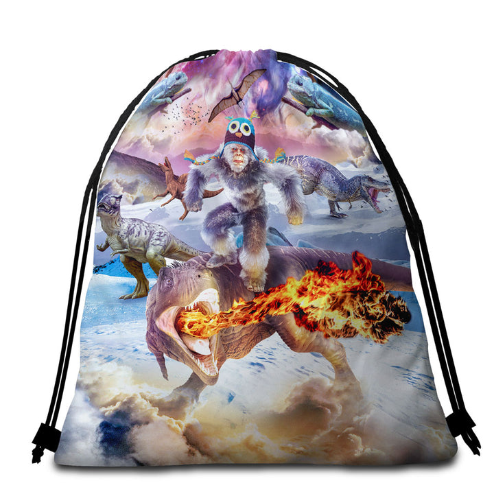 Fantasy Art Aria the Darkness Angel Beach Bags and Towels