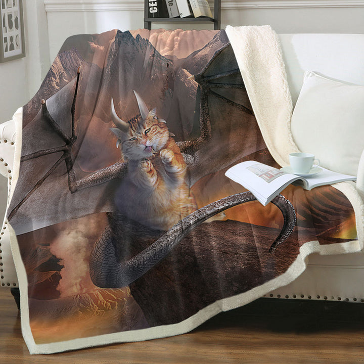 products/Funny-Fantasy-Blankets-Art-Evil-Dragon-Kitty-Cat