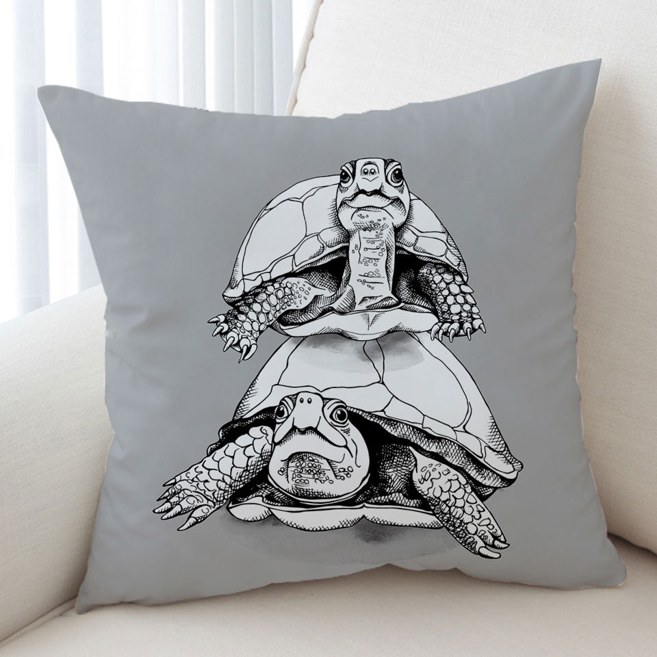 Funny Looking Turtle Cushions