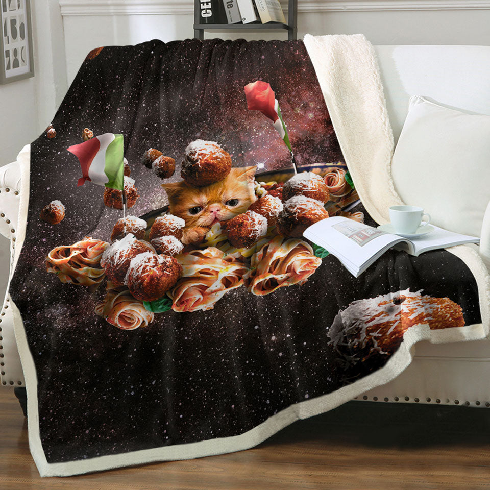 products/Funny-Space-Pasta-Italian-Cat-Sherpa-Blanket