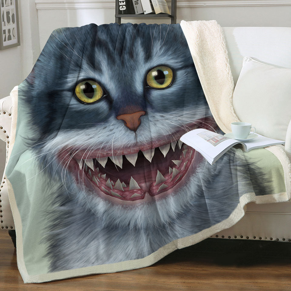 products/Funny-Throws-and-Cool-Animal-Artwork-Sharkitten-Shark-vs-Cat