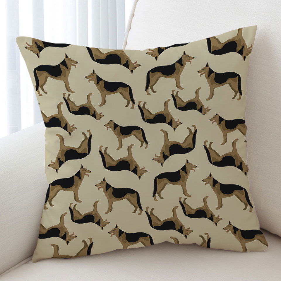 German Shepherd Dog Cushion Cover