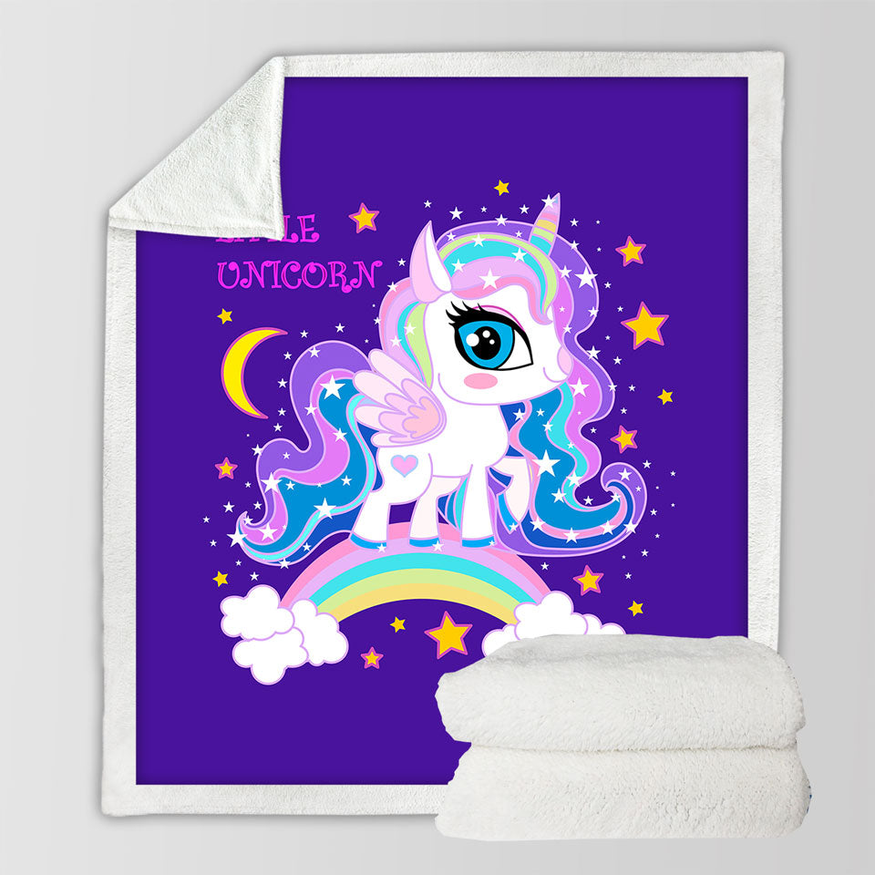 Girlish Blankets Little Unicorn