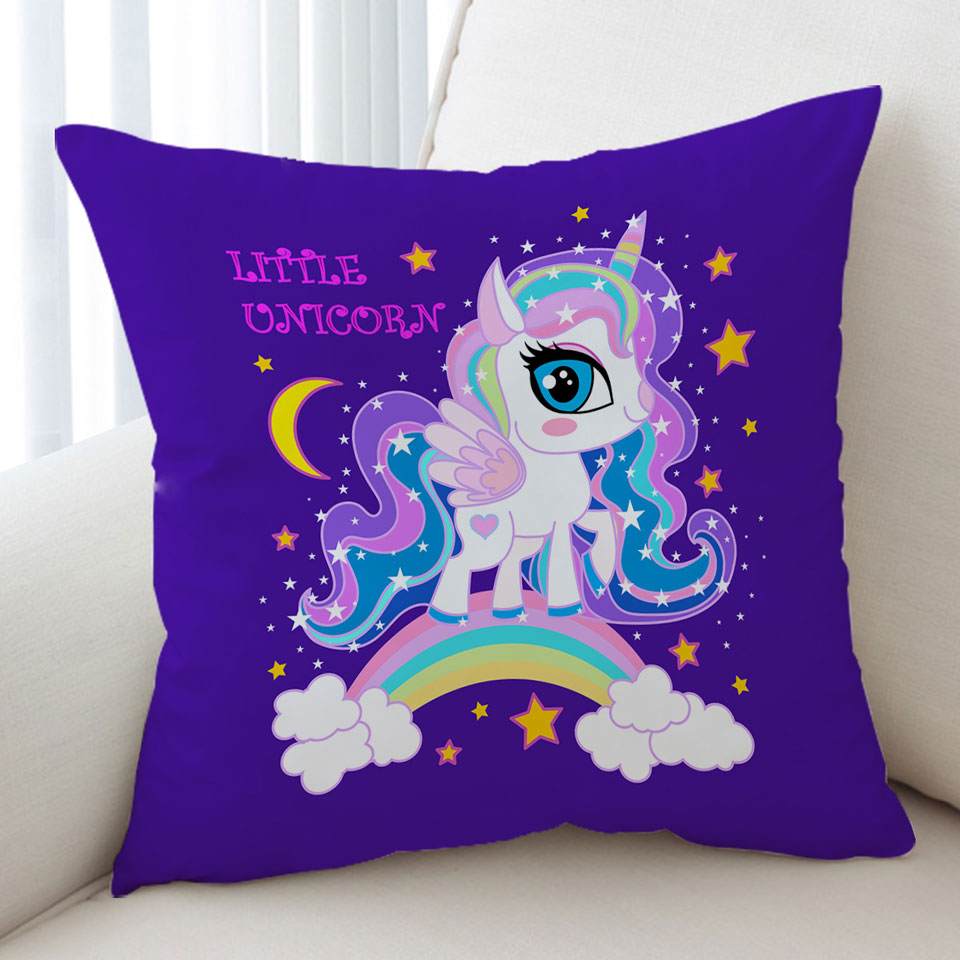 Girlish Cushion Covers Little Unicorn