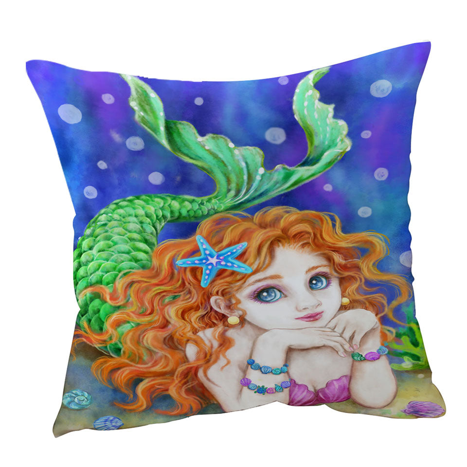 Girls Room Designs Mermaid Cushions