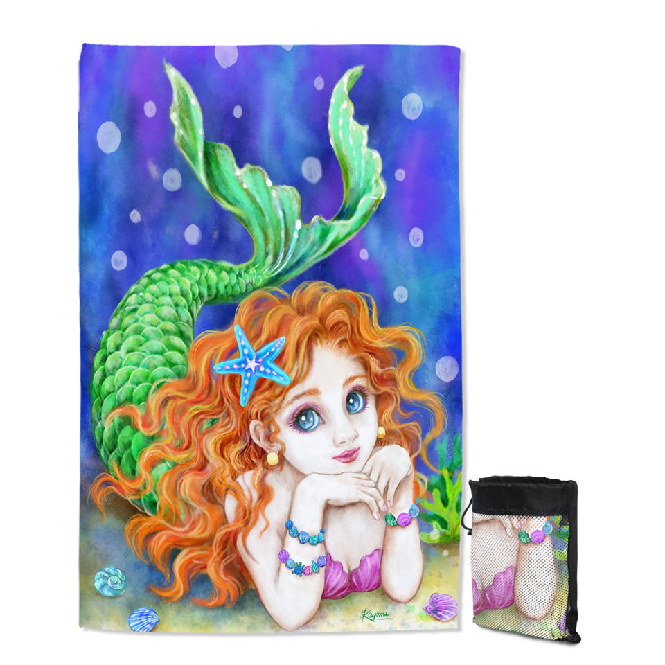 Girls Room Designs Mermaid Unique Beach Towels