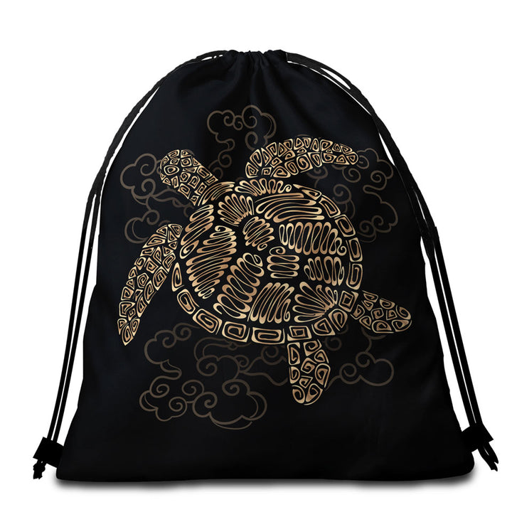 Golden Turtle Beach Towel Pack