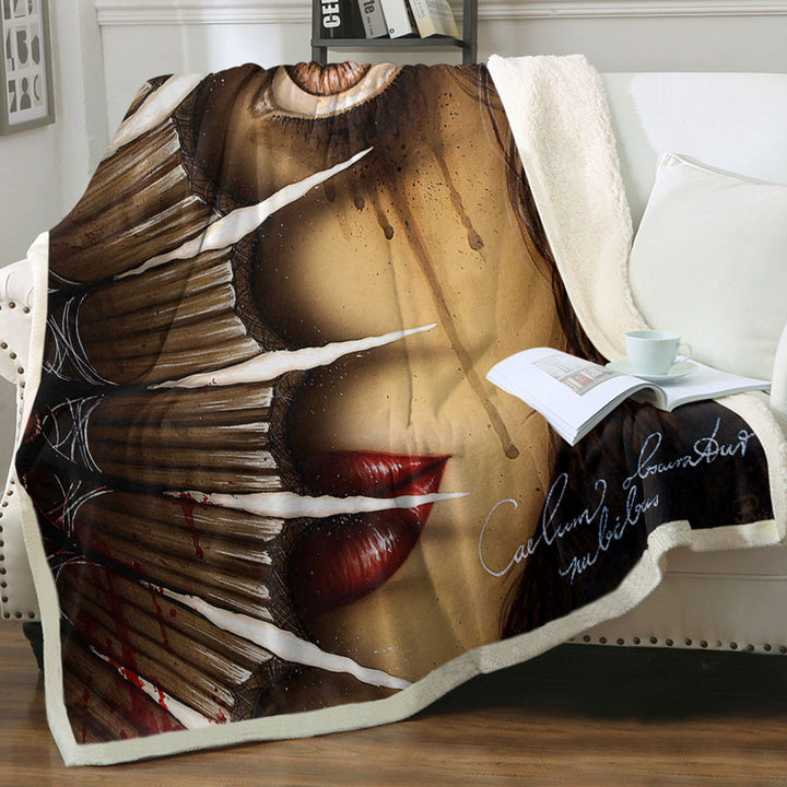 products/Gothic-Fantasy-Nahimana-Bloody-Woman-Sherpa-Blanket