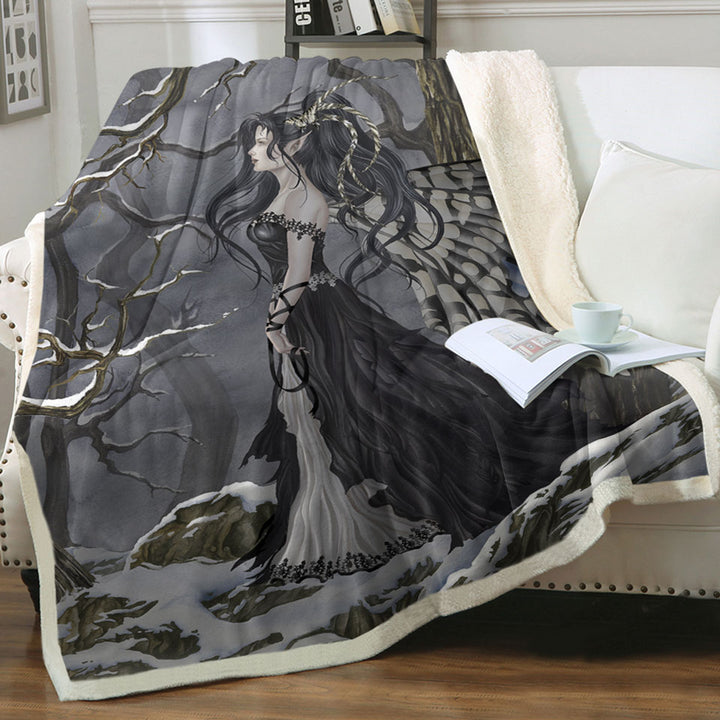products/Gothic-Throws-Hope-Fantasy-Artwork-of-the-Winter-Forest-Fairy